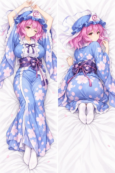Yuyuko Saigyouji Sakura Kimono Dakimakura