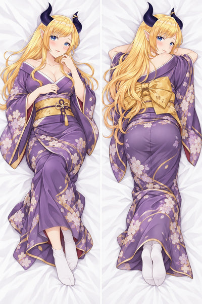 Yuzuki Choco lila Kimono Dakimakura